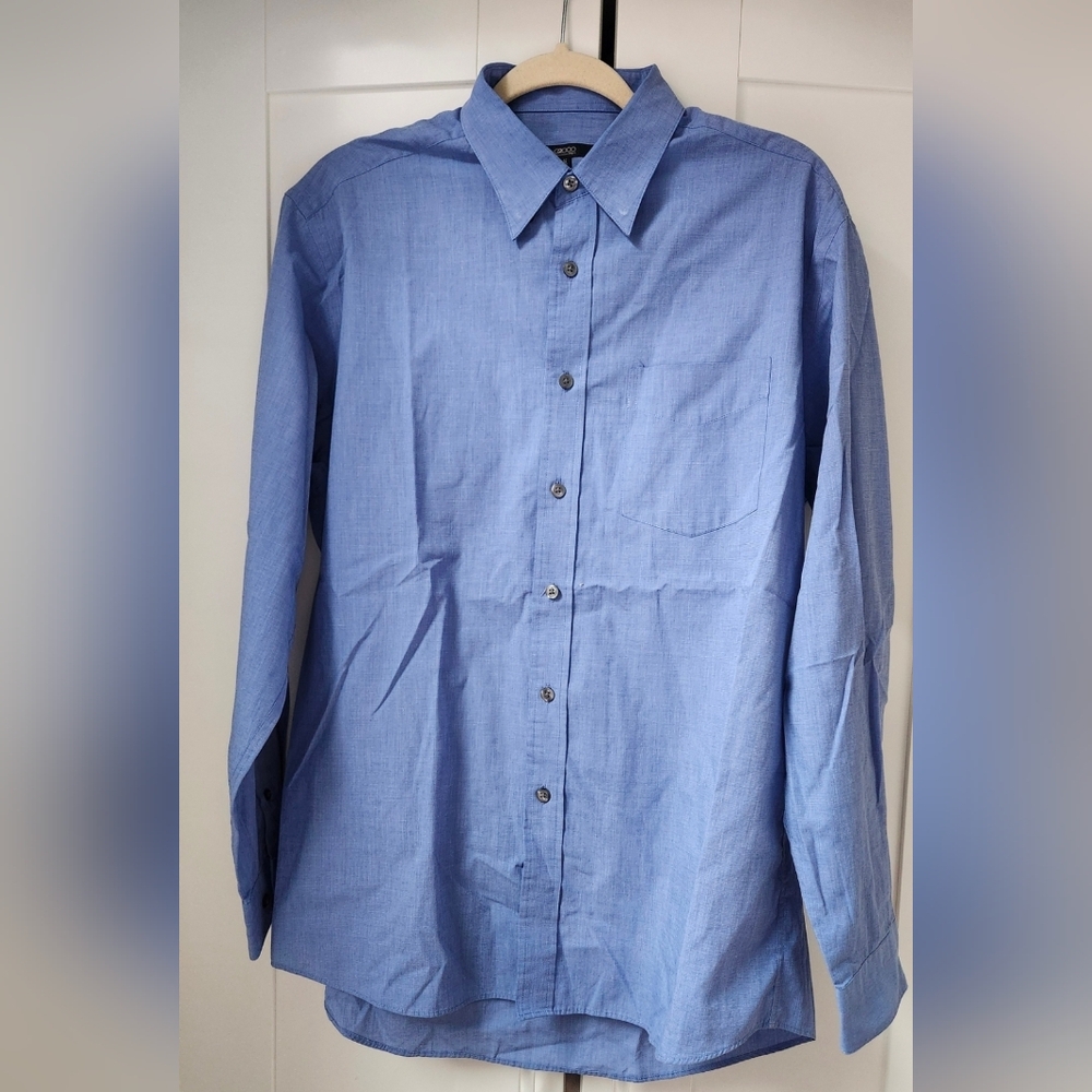Oversized Blue Button Down